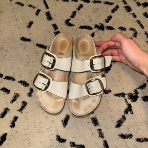 White Birkenstocks